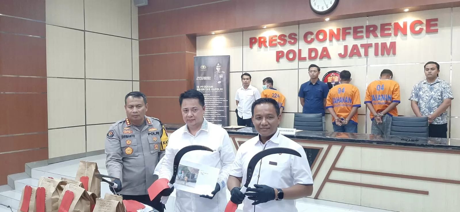 Tiga Pelaku Pembacokan Saksi Pilkada Sampang Ditangkap